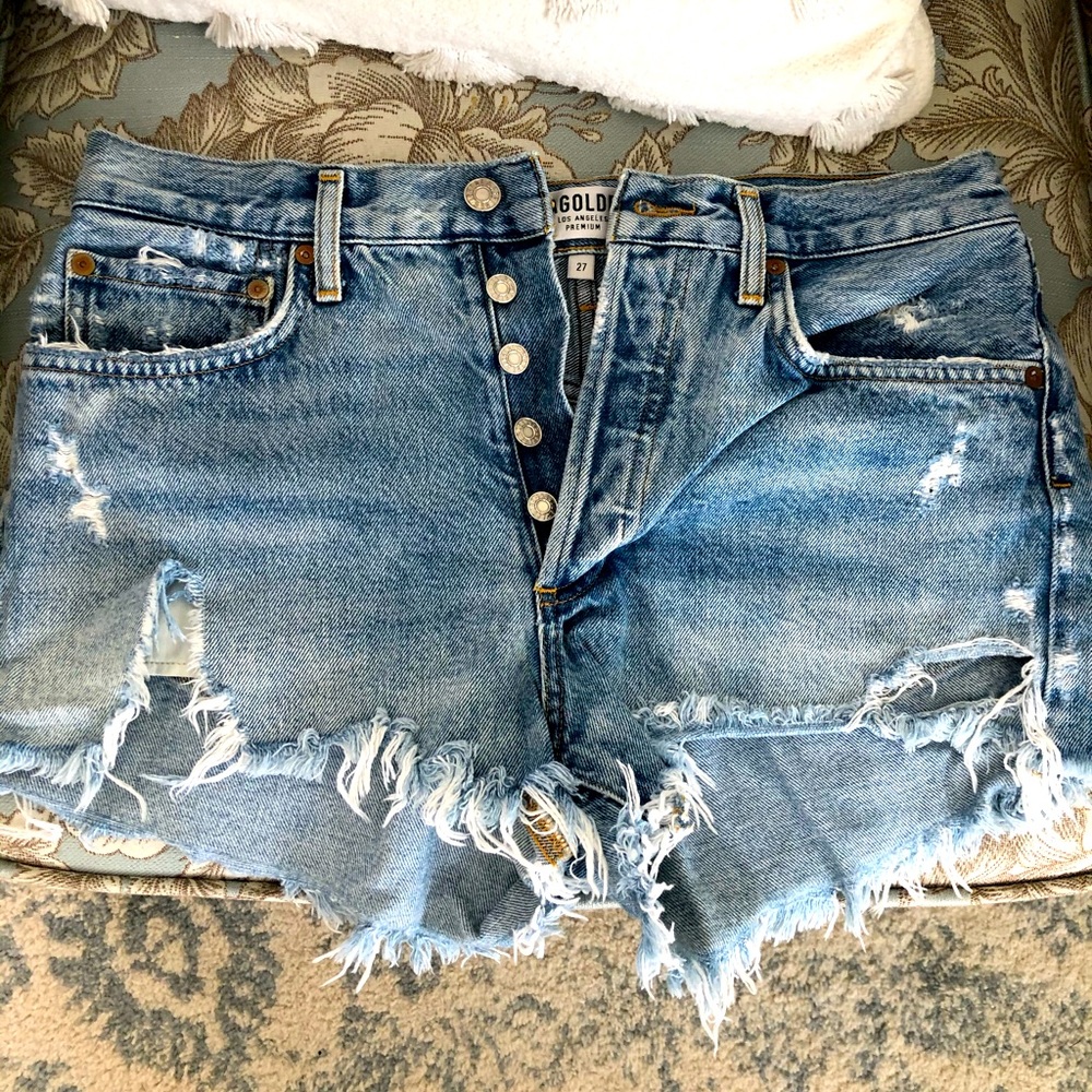 Agolde Parker Jean shorts size 27